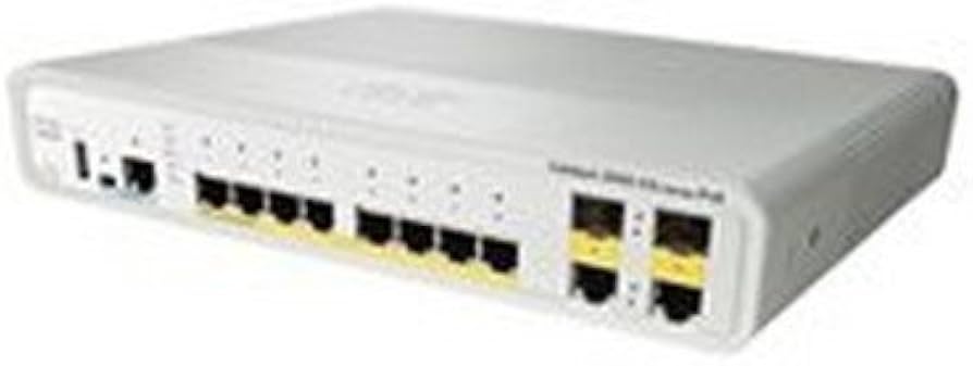 Amazon.com: Cisco Catalyst Compact 3560CG-8PC-S - Switch - managed